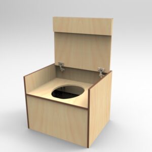 Pouf pour toilette sèche pour aménagement combi et Van
