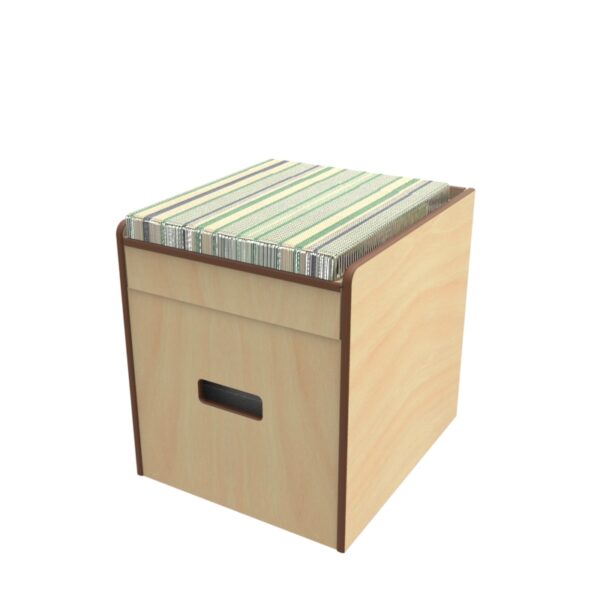 Pouf pour toilette chimique pour aménagement van et combi – Image 2