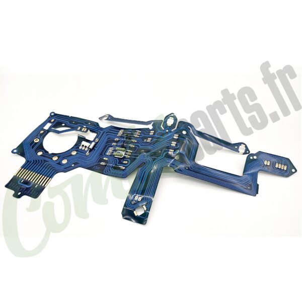 Nappe compteur ESSENCE avec horloge à aiguilles Volkswagen T3  08-1984->